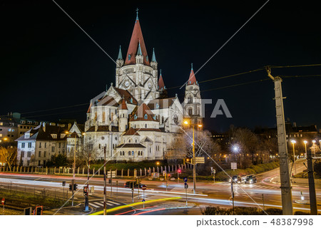 Saint Francis of Assisi Church by Night Saint Francis of Assisi Church by Night 48387998