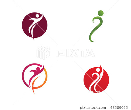 Star success people care logo and symbols 48389033