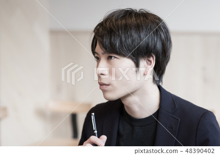 Business person in charge 48390402