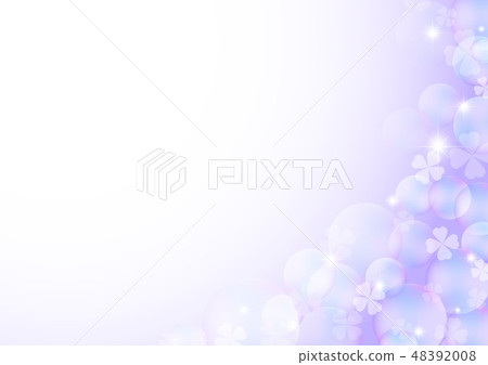 紫色肥皂泡背景 48392008