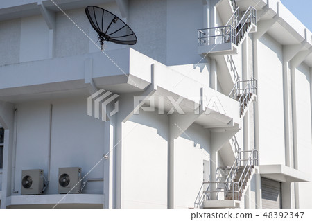 Fire escape of a building 48392347