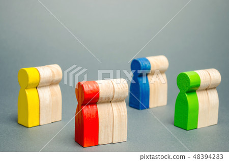The concept of market segmentation. 48394283