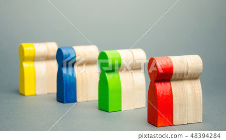 The concept of market segmentation. 48394284