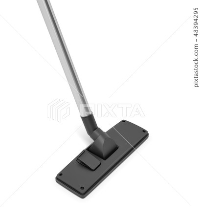 3d rendering of black plastic vacuum brush isolated on white background 3d rendering of black plastic vacuum brush isolated on white background 48394295