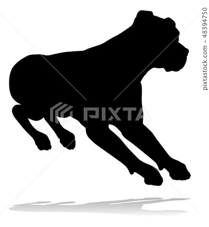 Dog Silhouette Pet Animal Dog Silhouette Pet Animal 48394750