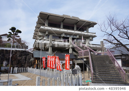 [Kinki Thirty-Six Fudo Sacred Ground] No. 8 Fudoji Main Hall, Toyonaka City, Osaka Prefecture 48395946