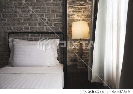 closeup bed head 48397259