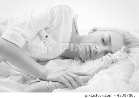 blond girl sleep blond girl sleep 48397863