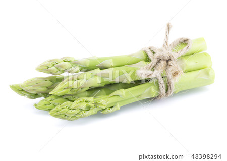 Asparagus Isolated on white background 48398294