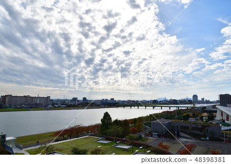 從Ryu pia(新潟縣)看新潟市 從Ryu pia(新潟縣)看新潟市 48398381
