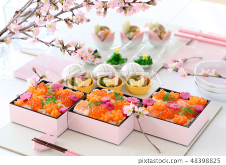 Ohanami Chirashi壽司 48398825