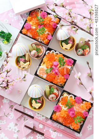 Ohanami Chirashi sushi 48398827