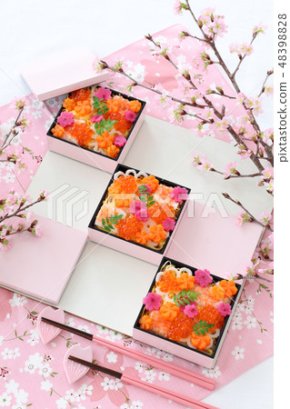 Ohanami Chirashi sushi 48398828