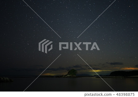 Starry Sky of Shima Peninsula Azure Beach Starry Sky of Shima Peninsula Azure Beach 48398875