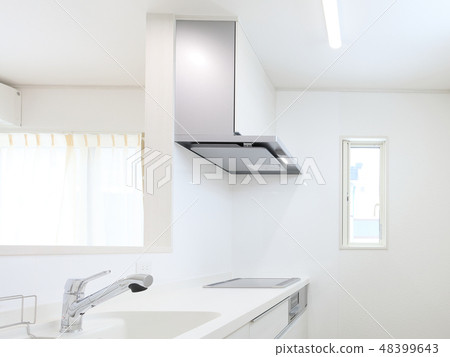 System kitchen in newly built housing LDK 48399643