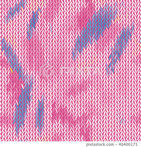 Seamless vector chevron pattern fabric textile 48400171
