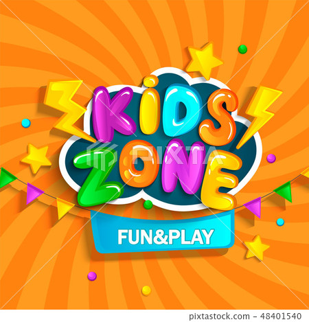Banner for kids zone. 48401540