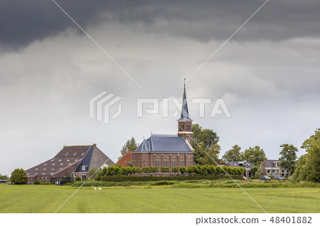 Dutch Hamlet of Warstiens 48401882
