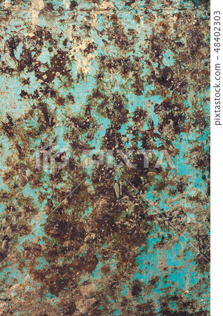background from an old rusty sheet of metal background from an old rusty sheet of metal 48402303