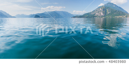 Lake Como (Italy) view from ship Lake Como (Italy) view from ship 48403980