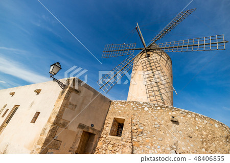 Windmill of Es Jonquet in Palma de Mallorca 48406855