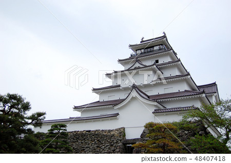 Aizuwakamatsu城堡100大城堡 48407418