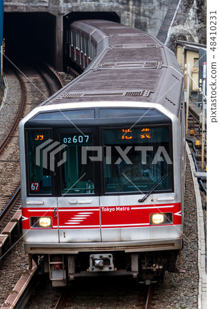 Tokyo Metro 02 Series Update Car Marunouchi Line 48410231