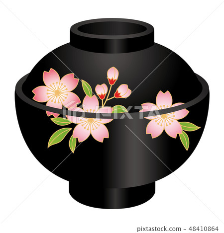 Lacquer lacquerware 48410864