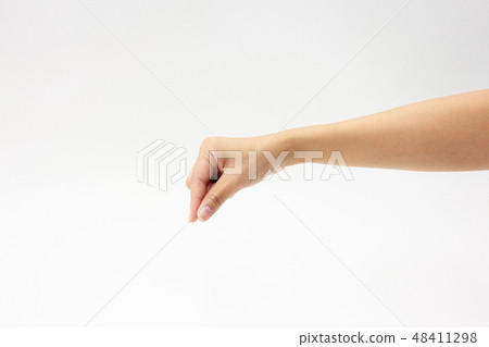 Hand expression Hand expression 48411298