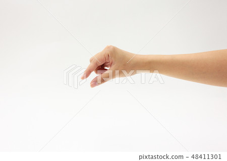 Hand expression Hand expression 48411301