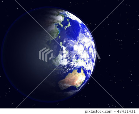 Earth (with stars) 48411431
