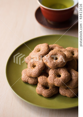 蕎麥菠菜 48411616