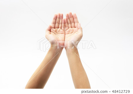 Hand expression Hand expression 48412729