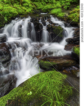 岩川上川四條瀑布（岐阜縣）的流動 48413040