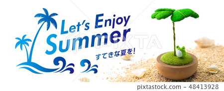 夏天橫幅 夏天橫幅 48413928