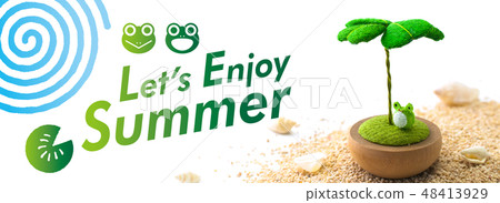 夏天橫幅 夏天橫幅 48413929