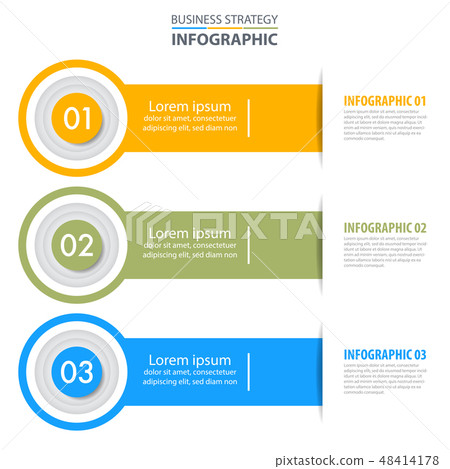 Business Infographics design template illustration 48414178