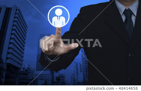Business communication concept 48414658