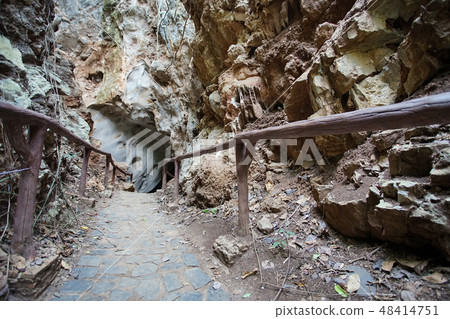 Walkway and handrails to go to Hup Pa Tat. Walkway and handrails to go to Hup Pa Tat. 48414751