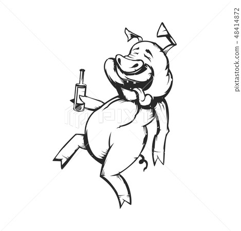 Isolated illustration 48414872