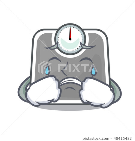 Crying weight scala on the mascot table Crying weight scala on the mascot table 48415482