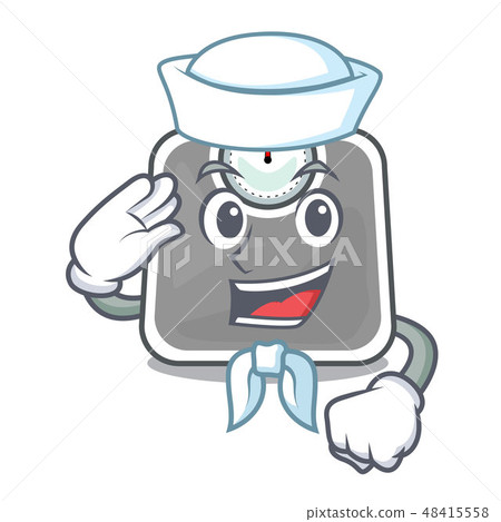 Sailor weghit scales in the shape characters 48415558