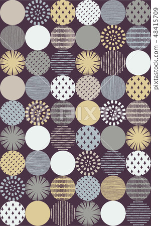 Seamless Nordic pattern 48415709