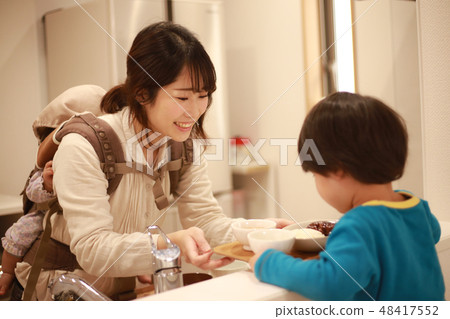 Parents prepare meals Parents prepare meals 48417552