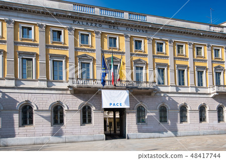 Bergamo. the palace of the municipality. 48417744