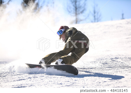 女性擋雪板 48418145