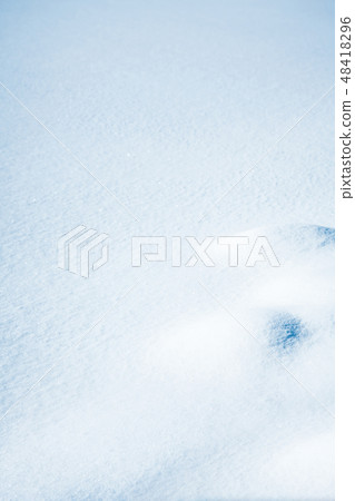 Snow snowy field 48418296