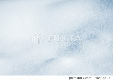 Snow snowy field 48418307