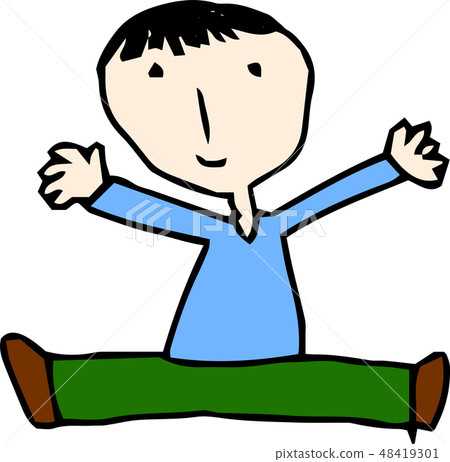 兒童塗鴉粗糙粗略可憐 48419301