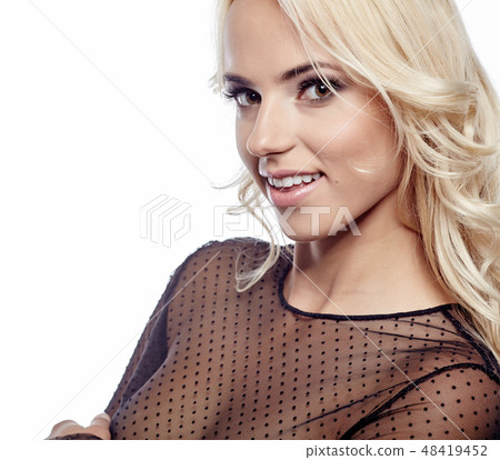 Portrait of sexy woman 48419452